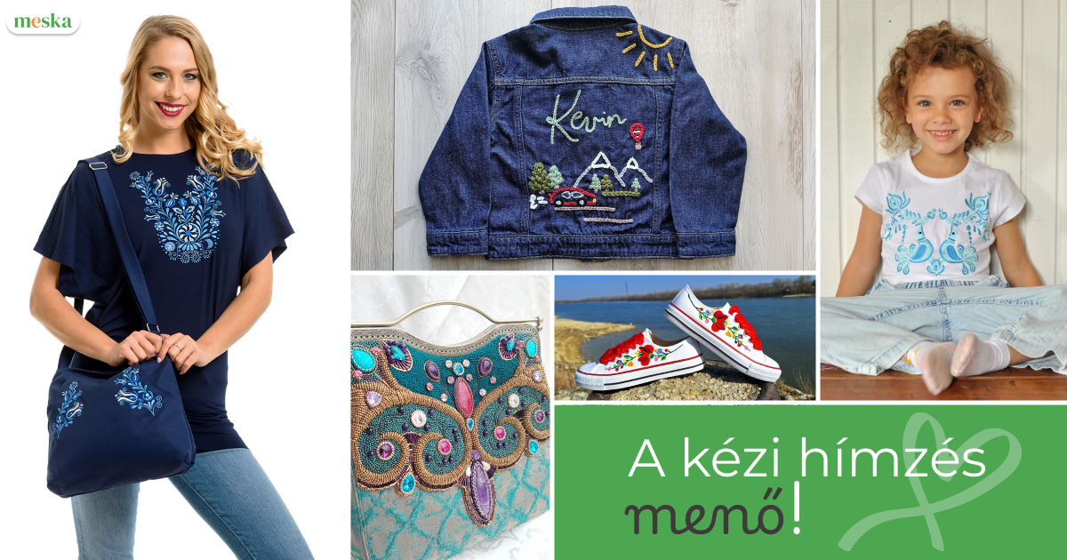 A kézi hímzés menő!