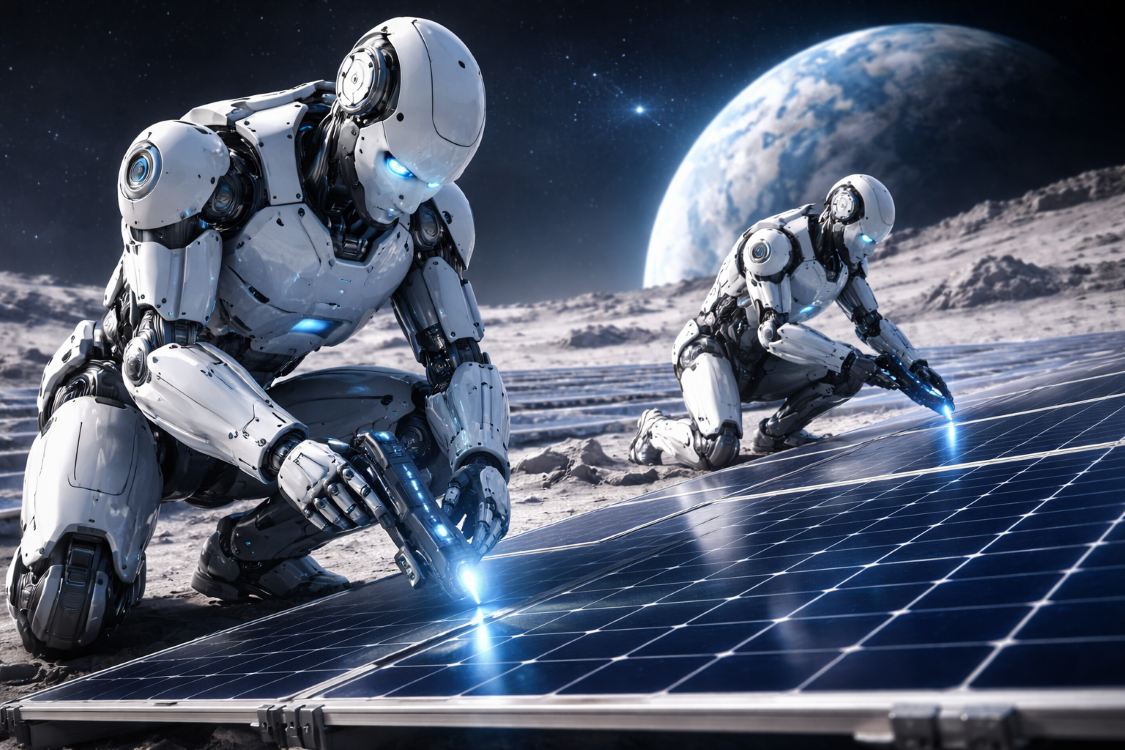 Óriási „napelemgyűrűt” építene egy japán cég a Hold köré – akár a Föld teljes energiaigényét fedezheti