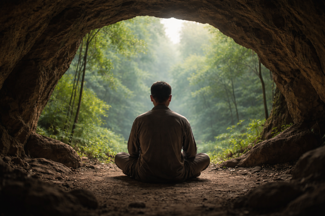 Min Hengcai hátat fordított a városi életnek és egy barlangba költözött: „A munka és a házasság értelmetlen”