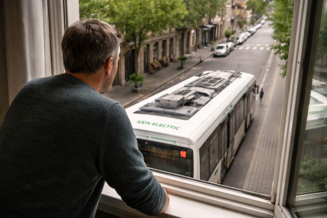 Idegesítő vibrációt okozhatnak az elektromos buszok az otthonunkban – erről beszélt egy belga lakos